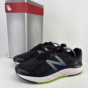 New Balance Fresh Foam Vongo v2 Mens Size 9.5 2E Wide Black Blue MVNGOBB2